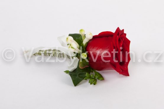 Klopa pro ženicha rudá růže